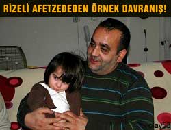 Afetzededen Örnek Davranış