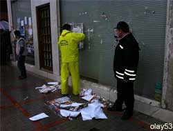 Rize'de İzinsiz Reklama Son