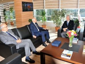 Vali Ve Başkandan Kgm Bölge Müdürü Keskin’e Ziyaret