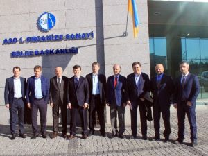Aso İle Ukrayna Arasında Organize Sanayi Bölgesi İşbirliği