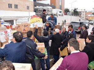 Tokat’tan Şırnak’taki Güvenlik Güçlerine Bir Kamyon “Yöresel Kumanya”
