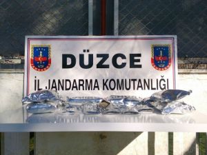Düzce’de Jandarmadan Uyuşturucu Baskını