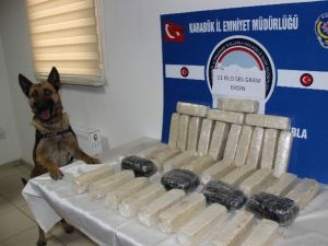 Karabük’te 21 Kilo Eroin Ele Geçirildi