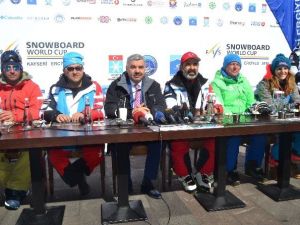 Fıs Snowboard Dünya Kupası Erciyes’te Yapılacak