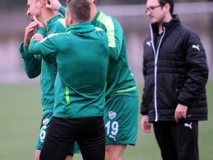 Bursaspor’da Neşeli Antrenman