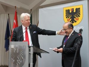 Dortmund Belediye Başkanı Sireau, Trabzon Heyetinin Onuruna Resepsiyon Verdi