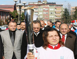 2011 Kış Olimpiyatları Meşalesi Trabzon'da