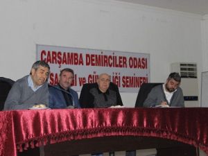 Oda Üyelerine İş Sağlığı Ve Güvenliği Anlatıldı