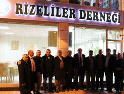 Rizeliler Derneğine Ziyaret