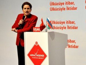 Akşener:"babaanne Değil, Başbakan Olacağım"