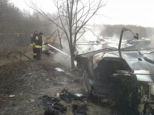 Samsun’da Trafik Kazası: 2 Kişi Yanarak Öldü