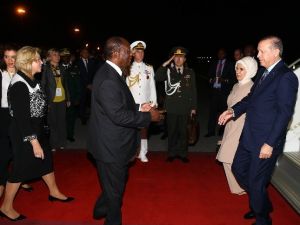 Cumhurbaşkanı Erdoğan Fildişi Sahili’ne Geldi