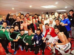 Gaziantepsporlu Oyunculardan Selfili Galibiyet Kutlaması