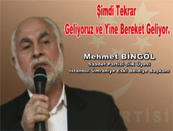 Saadet Bereketiyle Geliyor