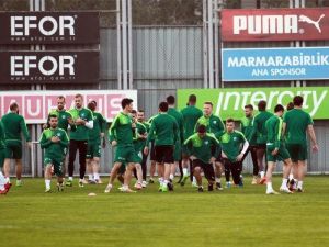 Bursaspor, Çaykur Rizespor Maçı Hazırlıklarına Başladı