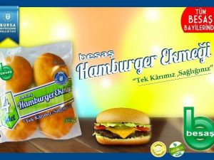 Besaş’ın Yeni Lezzeti Hamburger Ekmeği