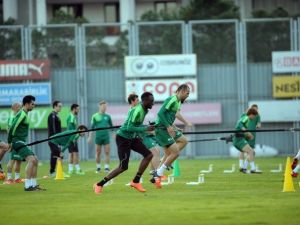 Bursaspor’da Neşeli Antrenman