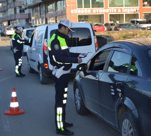 Rize'de Sürücüler Aman Dikkat !
