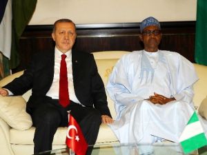 Erdoğan, Nijerya Devlet Başkanı Buhari İle Görüştü