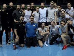 Steve Nash, Vakıfbank’ın Antrenmanında