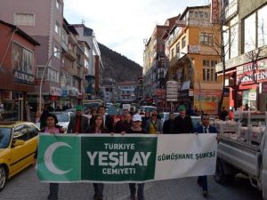 Gümüşhane’de Sağlıklı Yürüyüş Etkinliği Düzenlendi