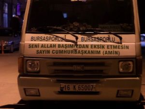 Nakliyecinin Erdoğan Sevgisi