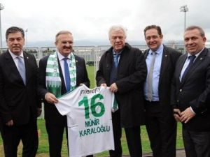 Vali Karaloğlu’ndan Bursaspor’a Ziyaret