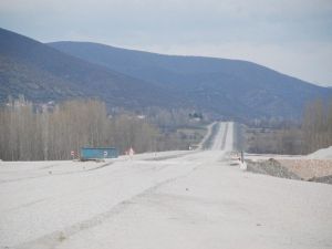 Tokat-niksar Karayolunda Duble Yol Çalışması