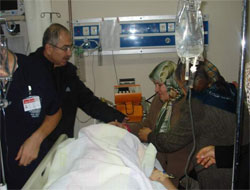 Giresun'da heyelan 1 yaralı