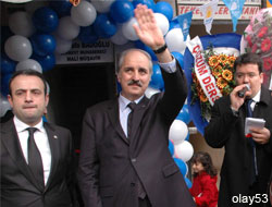 Numan Kurtulmuş Rize'de