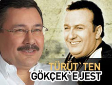Türüt Gökçek'e türkü yaptı