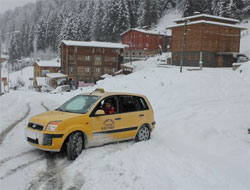 Ayder'de Kar 1 Metreye Yaklaştı