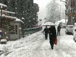 Güneysu'dan Kar Manzaraları