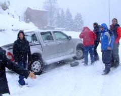 Turistler Yeşil İçin Geldi, Beyazı Buldu!