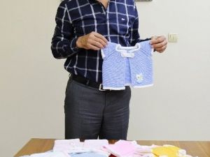 Mezitli Belediyesi’ne Samsun’dan Bebek Kıyafetleri Geldi