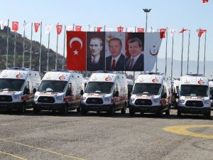 836 Ambulansın Üçüncü Dağıtımı Samsun’da Yapıldı