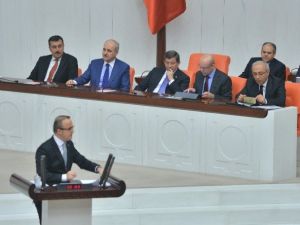 Başbakan Davutoğlu Ve Kılıçdaroğlu Mecliste