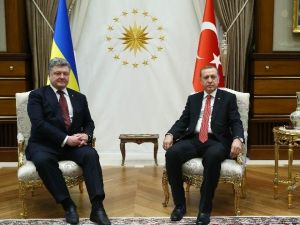Cumhurbaşkanı Erdoğan Ve Ukrayna Devlet Başkanı Poroşenko İle Görüştü