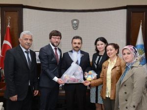 Mecitözü Heyetinden Başkan Külcü’ye Ziyaret