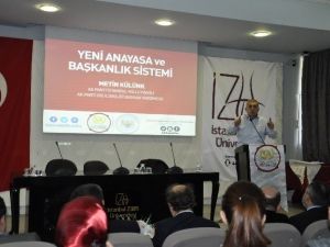 Milletvekili Metin Külünk, Üniversitelilere ’Yeni Anayasa Ve Başkanlık Sistemi’ni Anlattı