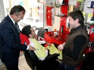 Ceylan Sungurlu’da Esnafın Sorunlarını Dinledi