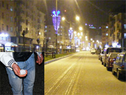 Çayeli'de Şiddetli Dolu Yağışı