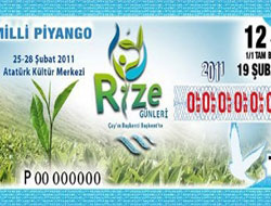 Rize Günlerine Piyango Vurdu