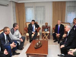 Kılıçdaroğlu’ndan Chp’li Başkana Geçmiş Olsun Ziyareti