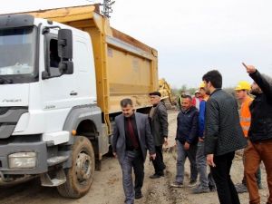 Mahalleliden Mera Alanındaki Şantiyeye Tepki