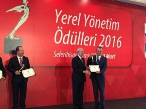 Çaycuma Belediyesine Ödül