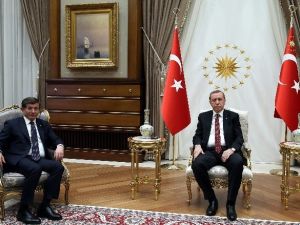 Erdoğan-davutoğlu Görüşmesi Sona Erdi