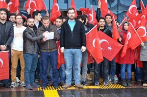 RTEÜ Öğrenci Konseyi ve ÜniAk'tan Terör Karşıtı Eylem