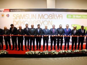Samsun’da Mobilya Ve Dekorasyon Fuarı Açıldı