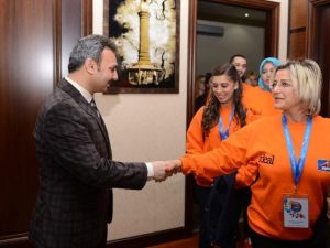 Anı Tur’dan Başkan Külcü’ye Ziyaret